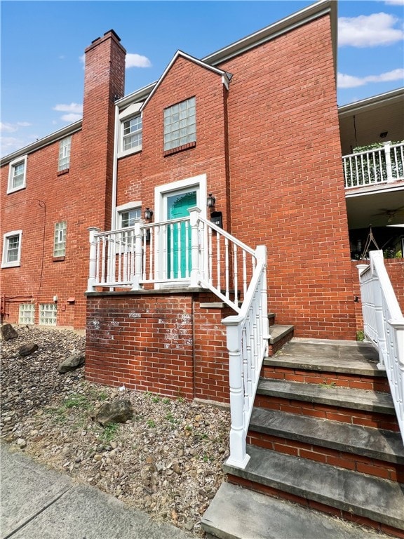 view of rear view of house