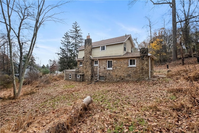 view of back of house