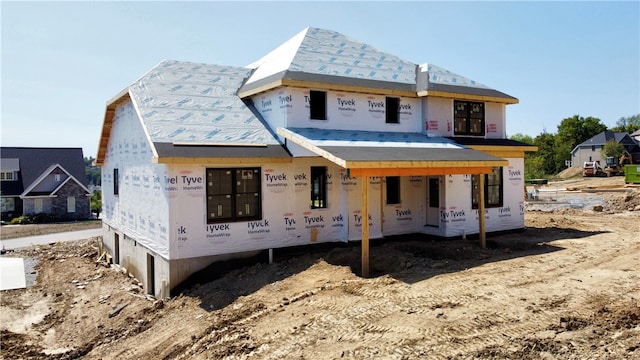 view of property under construction