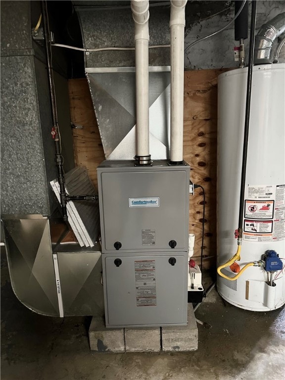 utilities with gas water heater