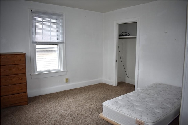 820-822 Grant St, Indiana Boro, PA 15701 - carpeted bedroom with a closet and baseboards