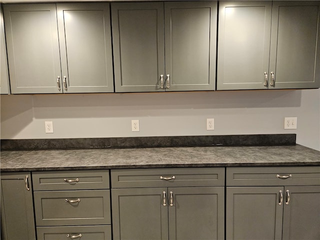 101 Main, St, PA 16050 - kitchen with gray cabinets