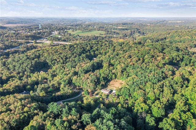 aerial view