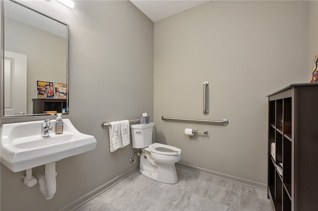 bathroom with toilet