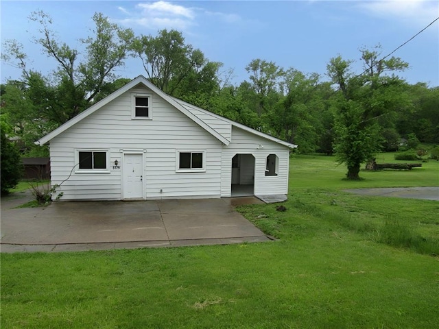 6129 State Route 88, Union Twp Wsh, PA 15332 - view of front of house with a patio area and a front yard