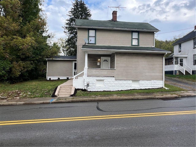 view of front of house