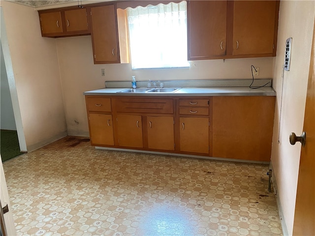 kitchen featuring sink