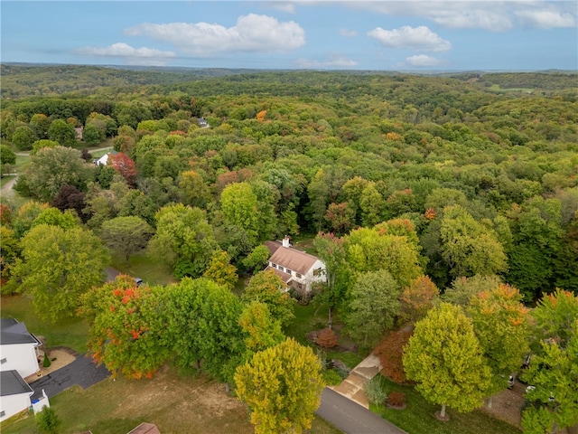 aerial view