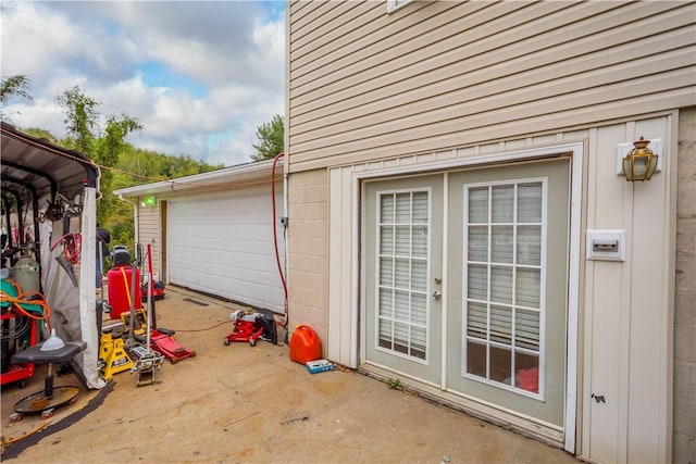 265 Johnston Rd, Bentleyville, PA 15314 - view of garage