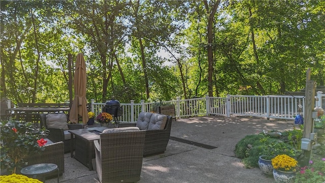1487 Beaver Rd, Sewickley, PA 15143 - view of patio / terrace with outdoor lounge area