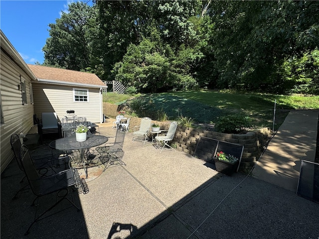 view of patio / terrace