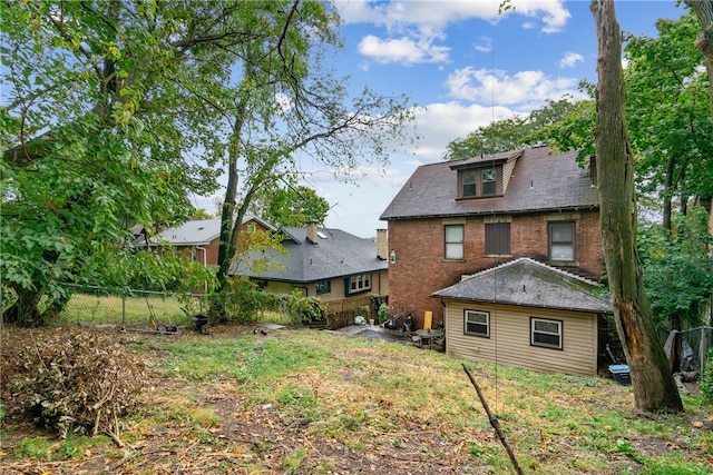 view of back of house