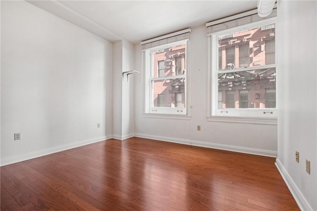 306 4th Ave Unit 501, Downtown Pgh, PA 15222 - spare room with wood finished floors and baseboards