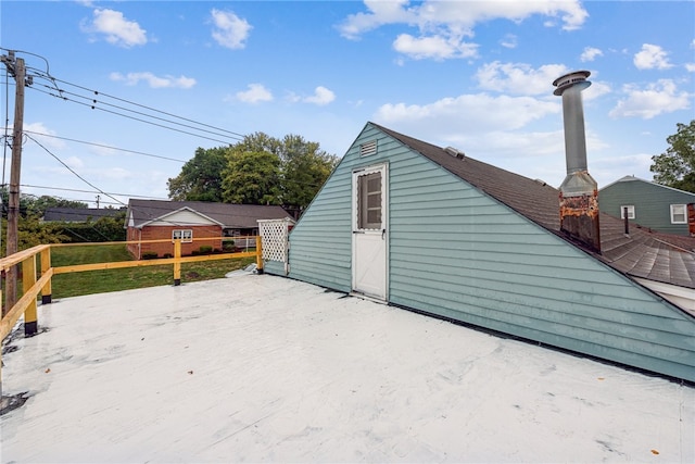 exterior space with a patio area