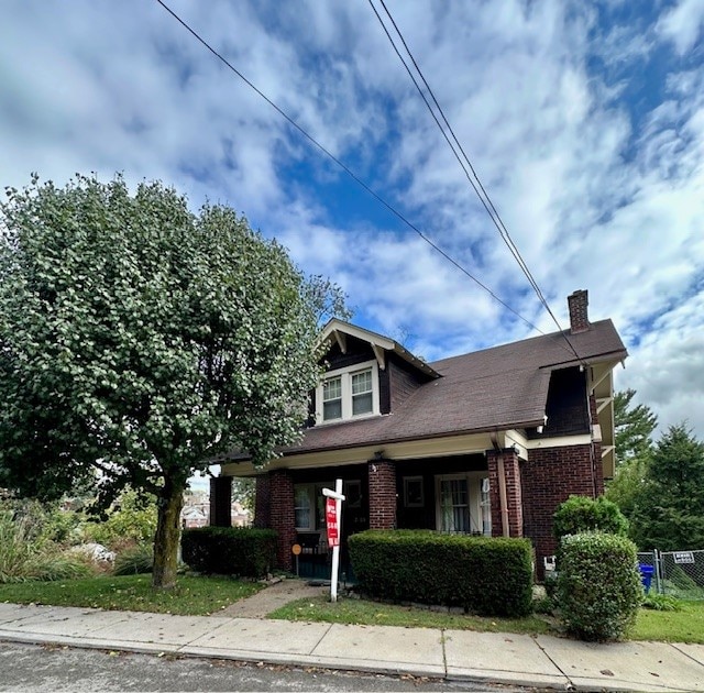 view of bungalow-style house