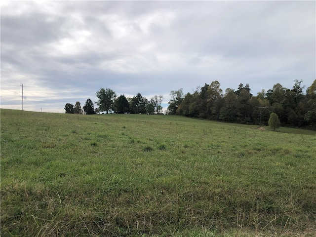 view of nature featuring a rural view