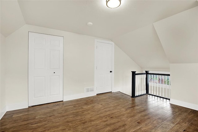 145 Harris Ave, Banksville/Westwood, PA 15205 - bonus room featuring vaulted ceiling, wood finished floors, and baseboards