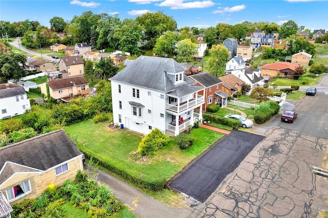 145 Harris Ave, Banksville/Westwood, PA 15205 - aerial perspective of suburban area