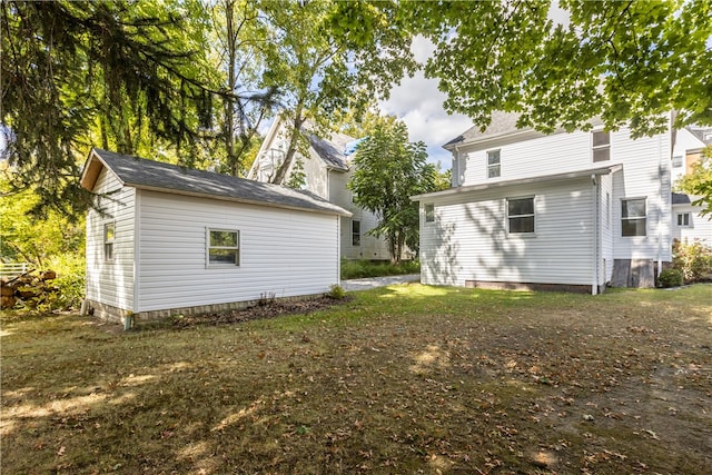 view of rear view of property