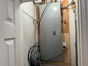 utility room featuring electric panel