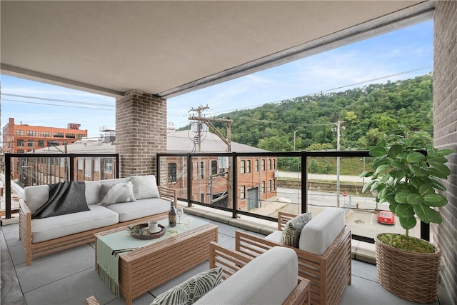 2330 Penn Ave Unit 302, Downtown Pgh, PA 15222 - balcony with an outdoor hangout area
