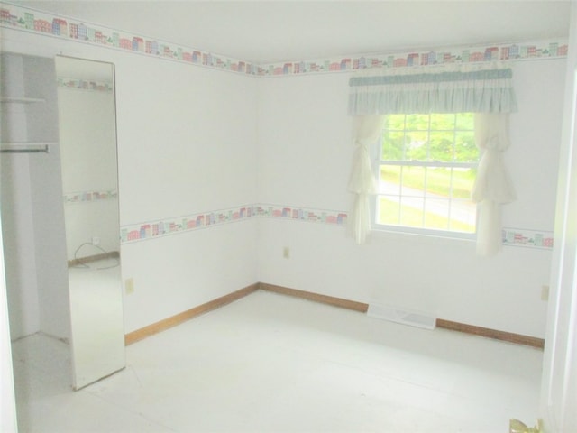 view of unfurnished bedroom