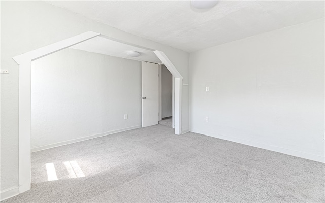 additional living space with carpet