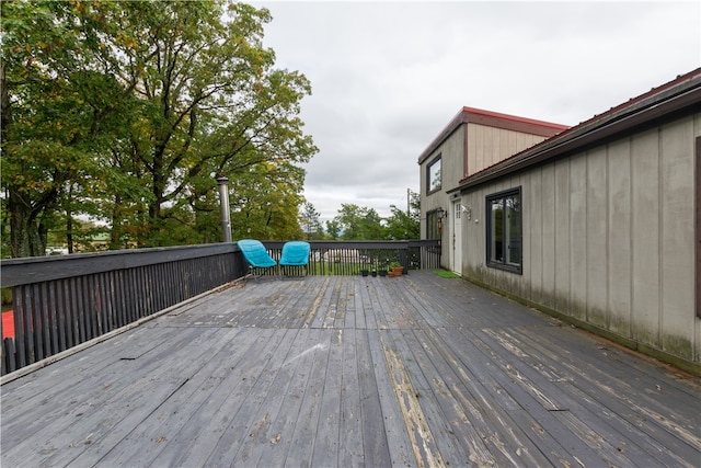 view of deck