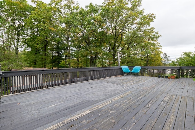 view of deck