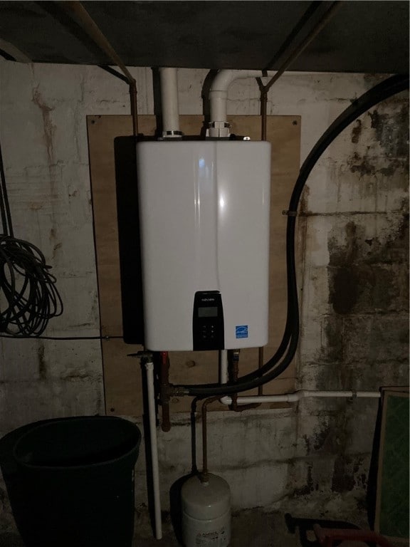 utilities featuring water heater