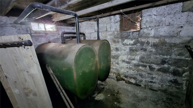 view of utility room