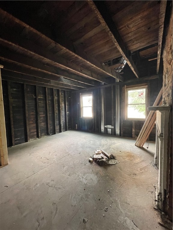 miscellaneous room featuring plenty of natural light