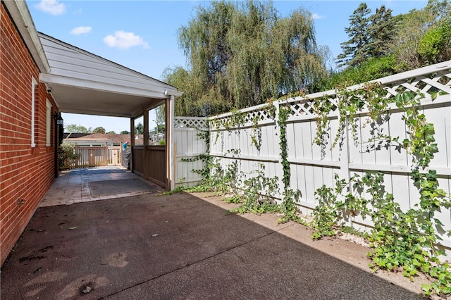 view of patio / terrace