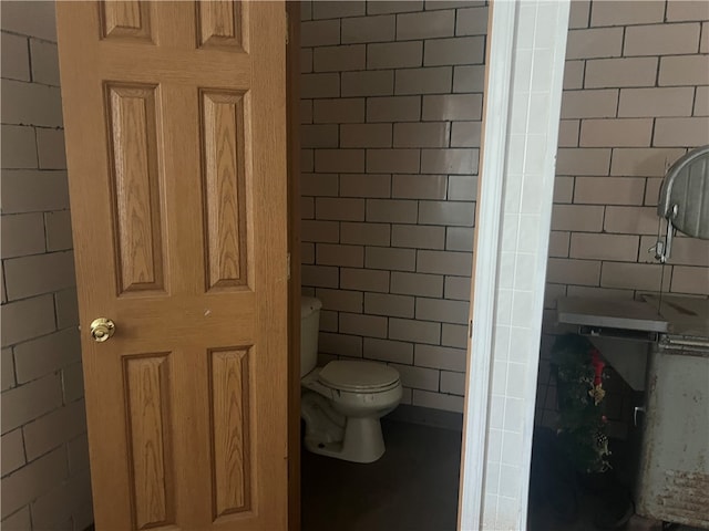 bathroom with toilet