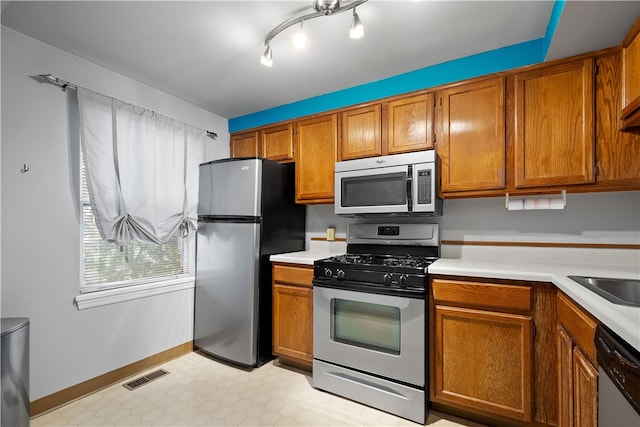 kitchen featuring stainless steel appliances