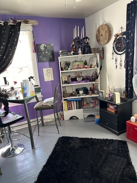 bedroom featuring wood-type flooring