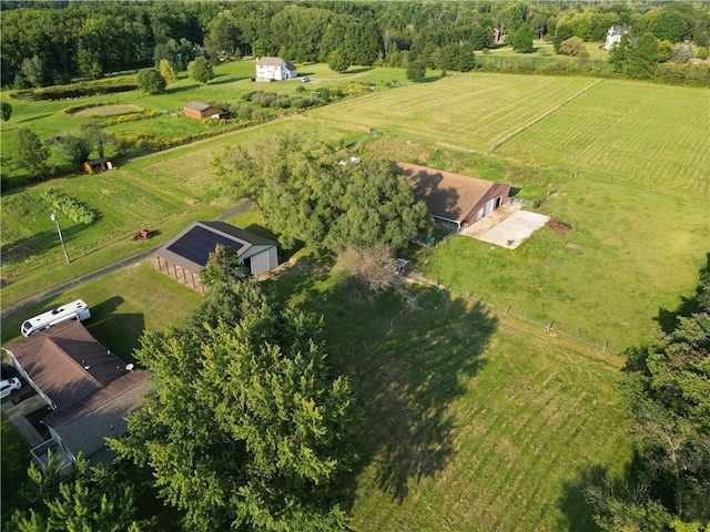 384 Grove Rd, Jefferson Twp Mer, PA 16137 - bird's eye view featuring a rural view