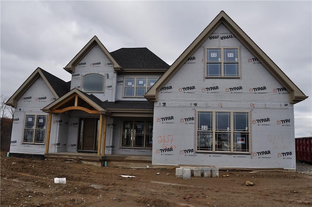 view of property in mid-construction