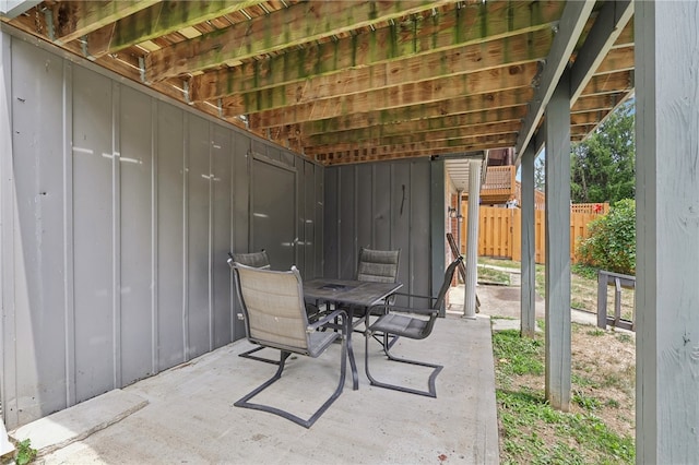 view of patio / terrace