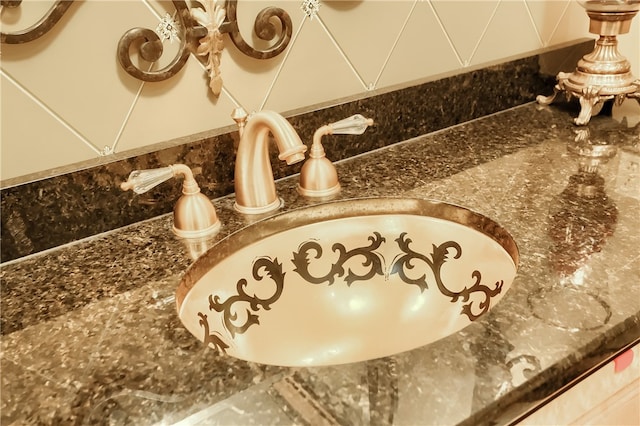 room details with sink