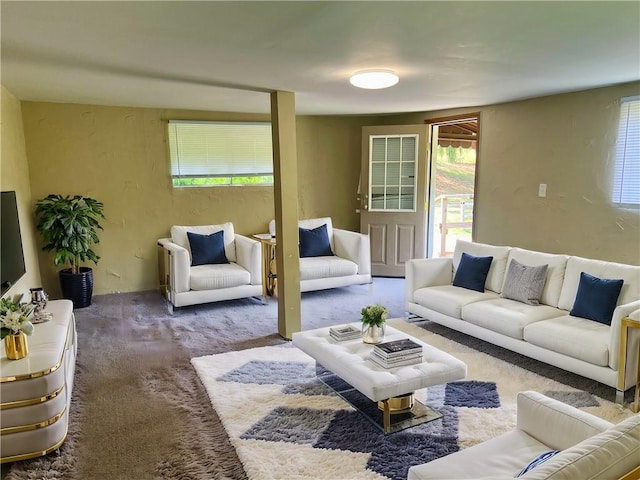 1611 Crawford Rd, North Fayette, PA 15126 - carpeted living area with plenty of natural light