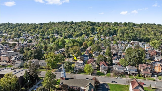 aerial view