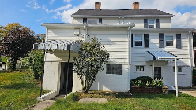 255-1 School Ave, Conemaugh Twp Som, PA 15937 - view of front of home featuring a chimney