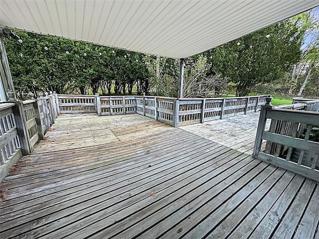 view of deck