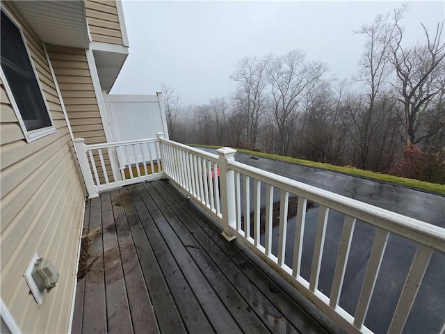 view of deck