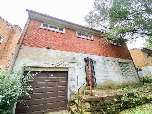 view of rear view of property