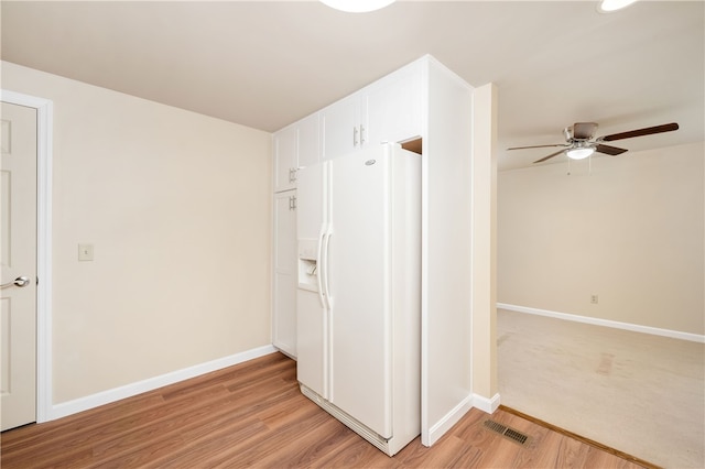 interior space featuring light hardwood / wood-style flooring