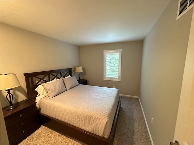 bedroom featuring carpet flooring