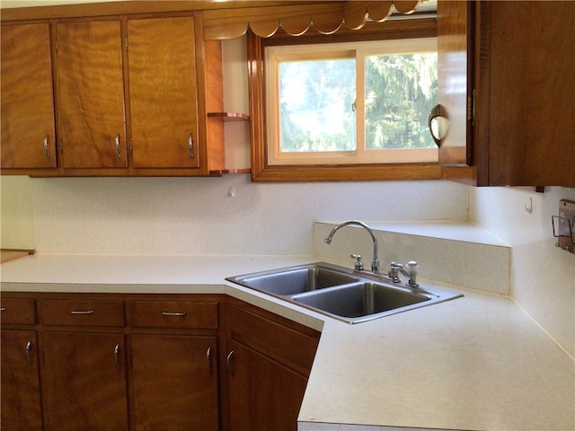 kitchen with sink