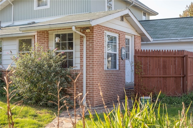 view of side of home